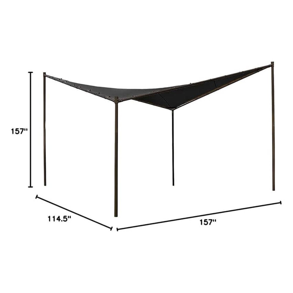 13 in x 13 in Butterfly Gazebo, Charcoal | Atwoods 13 in x 13 in Butterfly Gazebo, Charcoal | Atwoods
