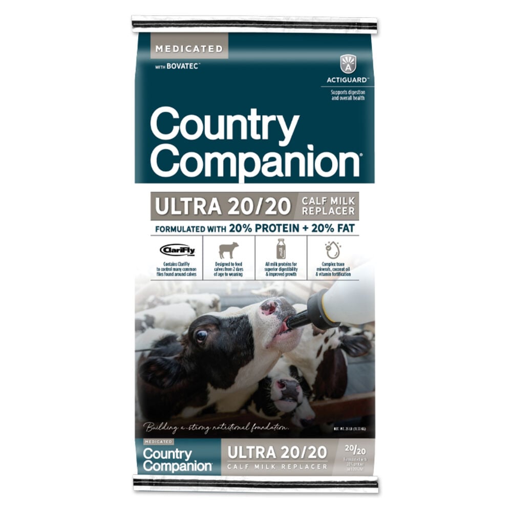 image of Calf Milk Replacer, Ultra 20/20, 25 lb