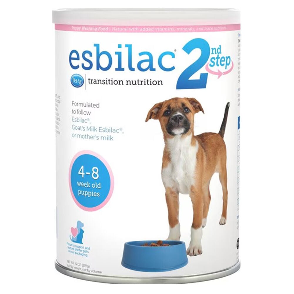 image of Puppy Weaning Food- Esbilac 2nd Step, 14 oz