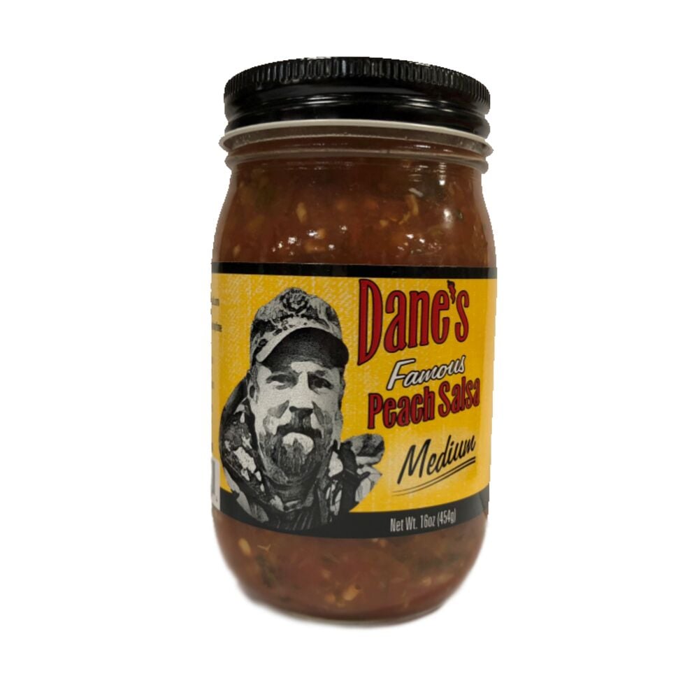 image of Famous Peach Salsa - Medium 16 oz