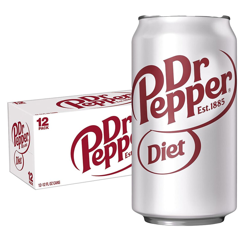 image of Soda Can- Diet, 12 fl oz, 12 pk