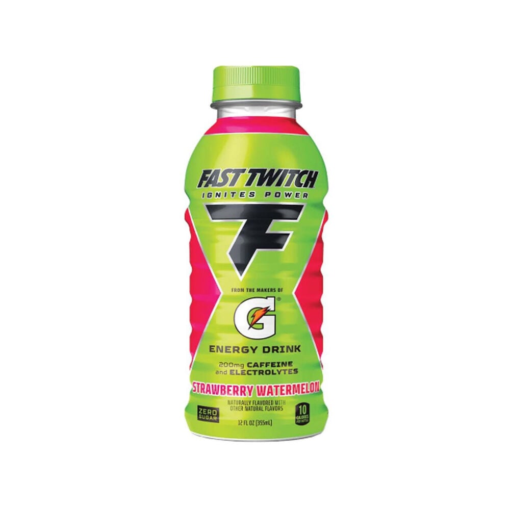 image of Fast Twitch Strawberry Watermelon Energy Drink, 12 oz