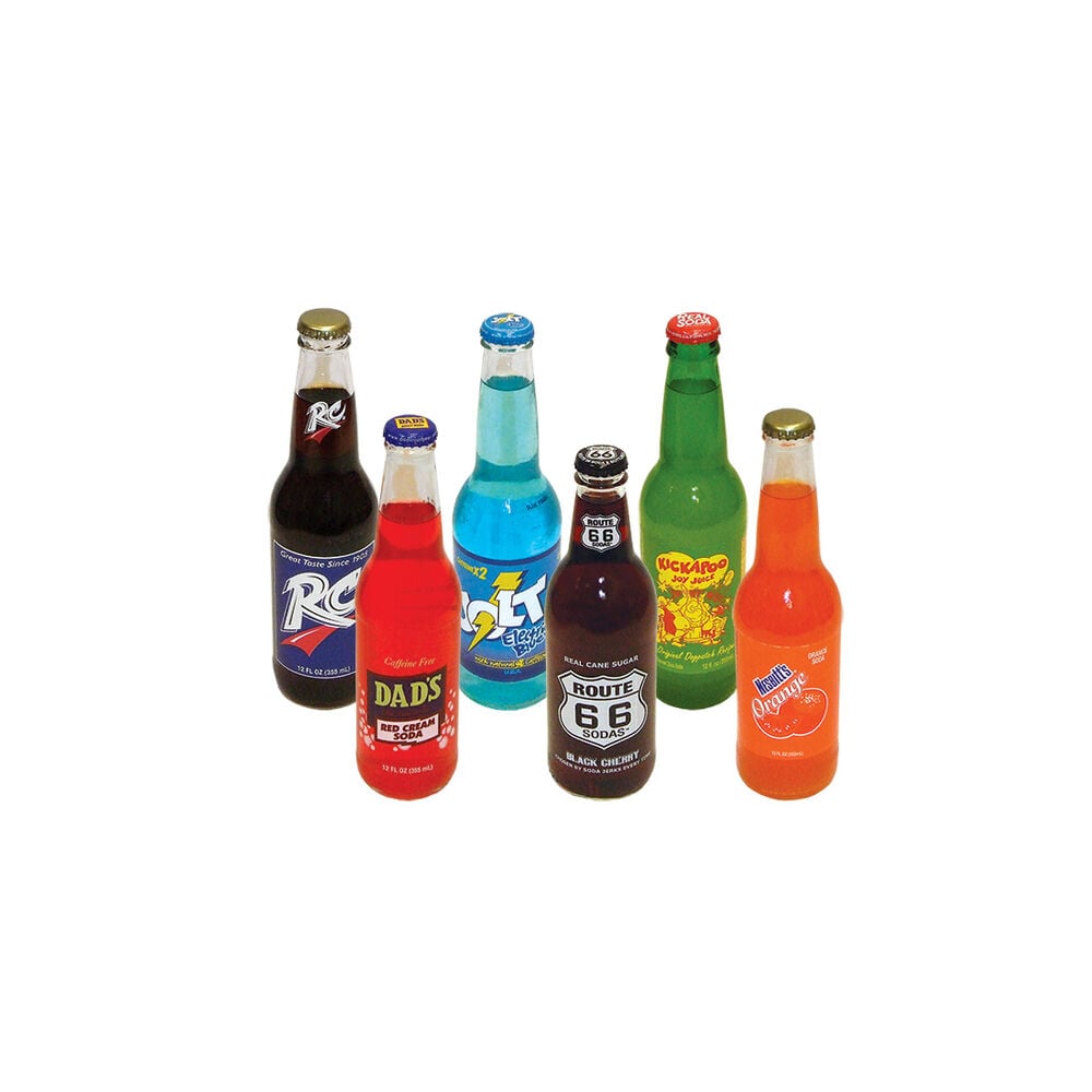 image of Glass Bottle Sodas, 12 oz