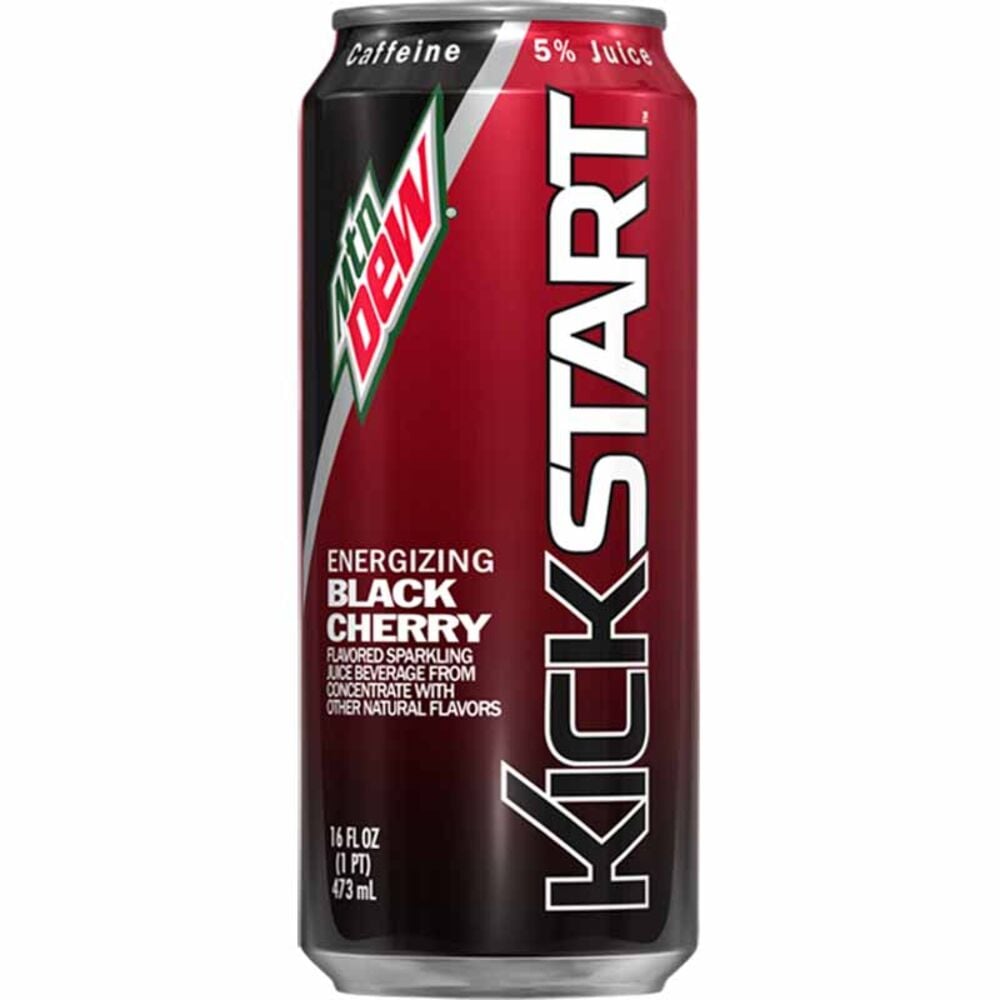image of Kickstart Black Cherry Energy Drink 16 oz