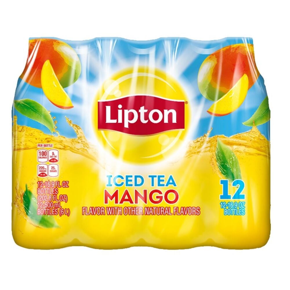 image of Mango Iced Tea - 12 pack