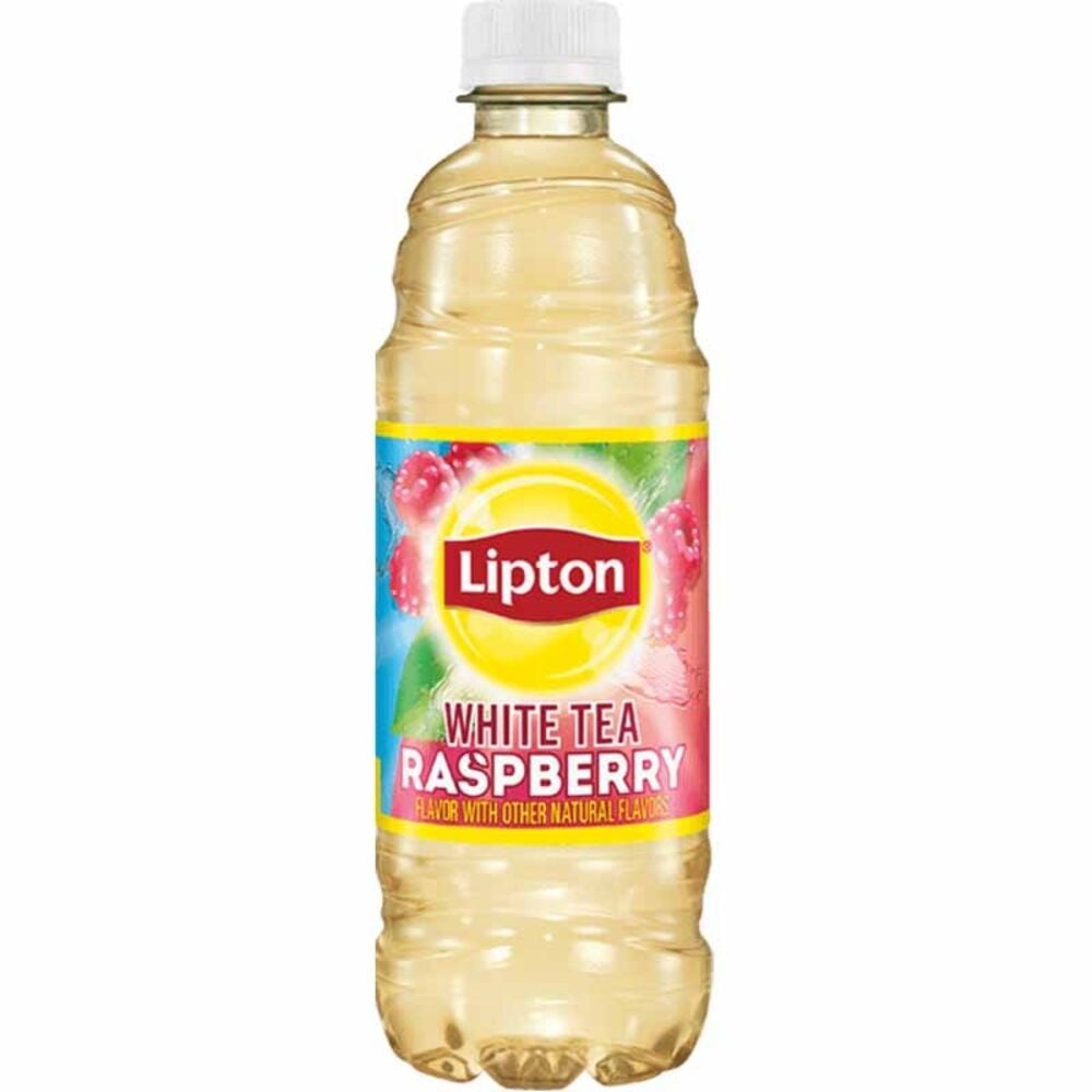 image of White Tea Raspberry 16.9 oz Bottle, 12 pack