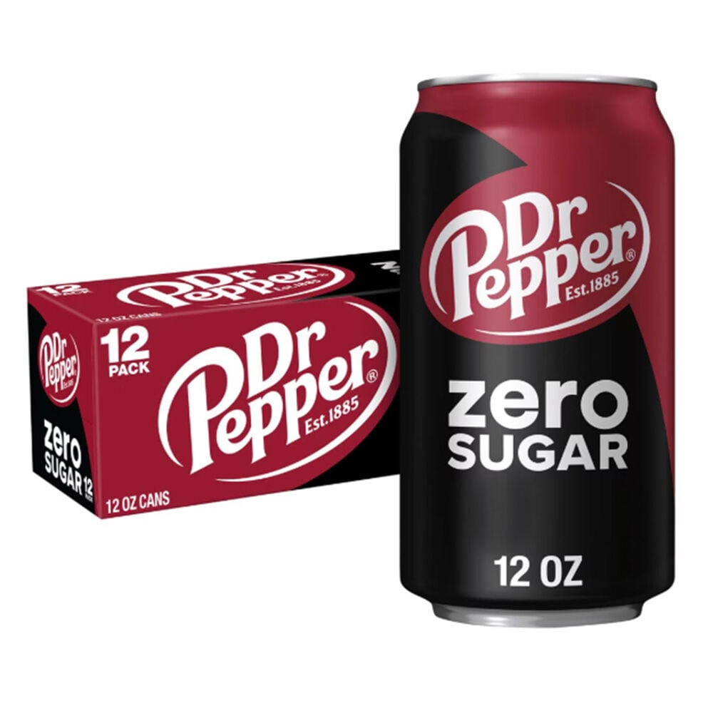 image of Soda Can- Zero Sugar, 12 fl oz, 12 pk