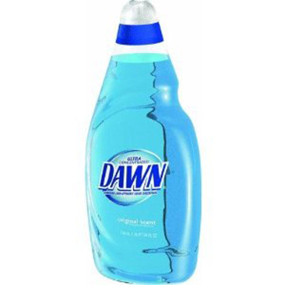 image of Original Scent Blue Dish Soap, 24 oz
