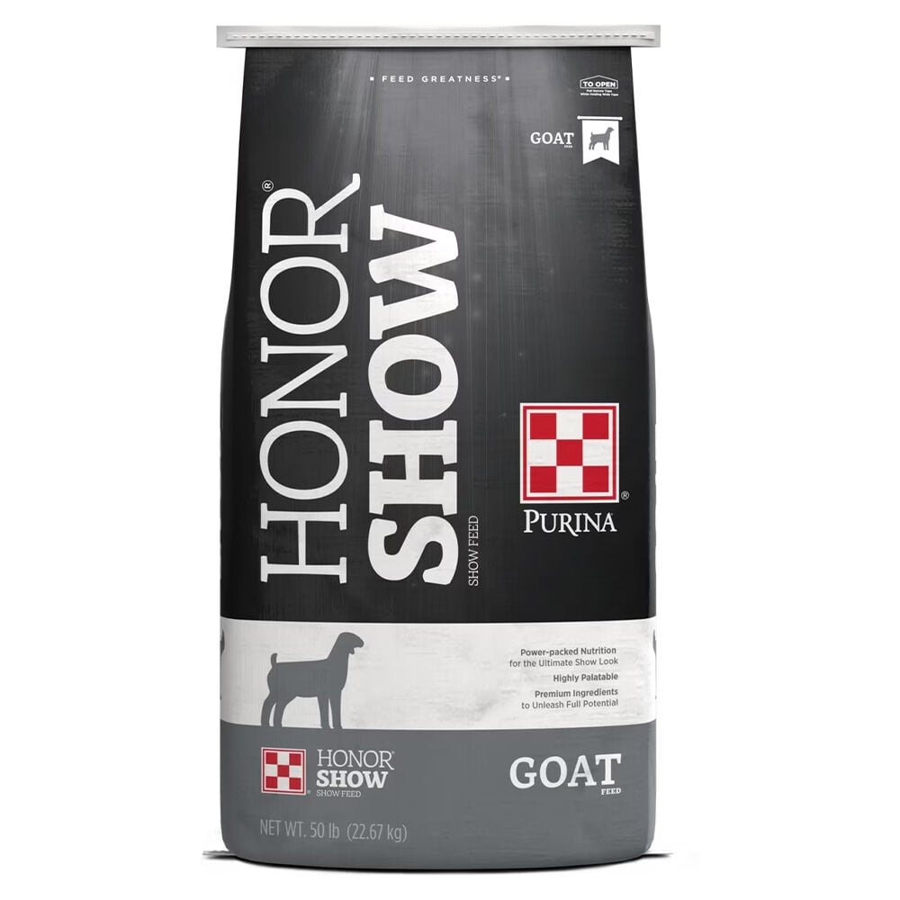 image of Honor Show Goat Grower 17P DX Pellets Goat Feed, 50 lb