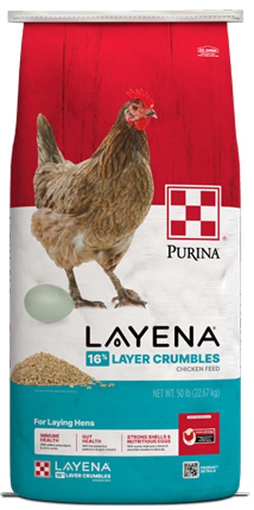 image of Layena Layer 16% Crumbles, 50 lb