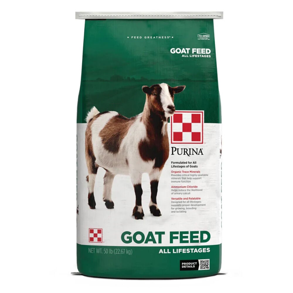 image of Goat Chow Plus Up Goat Feed, 50 lb