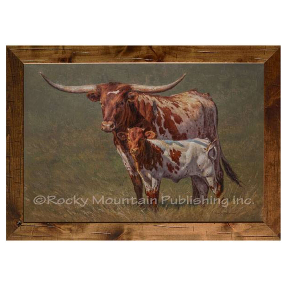 image of 10 x 7 Canvas Wall Art- Her Little Man by Mark Mckenna