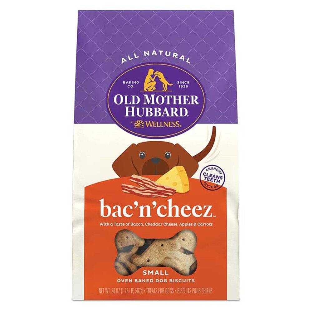 image of Old Mother Hubbard Dog Biscuits- Bac'N'Cheez, Small, 20 oz.