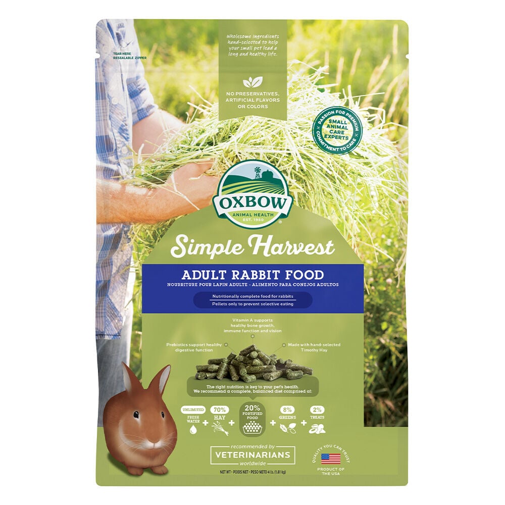 image of Simple Harvest Adult Rabbit Food, 4 lb