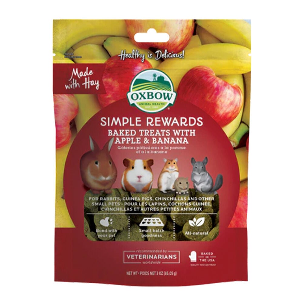image of Simple Rewards Apple and Banana Treats, 2 oz