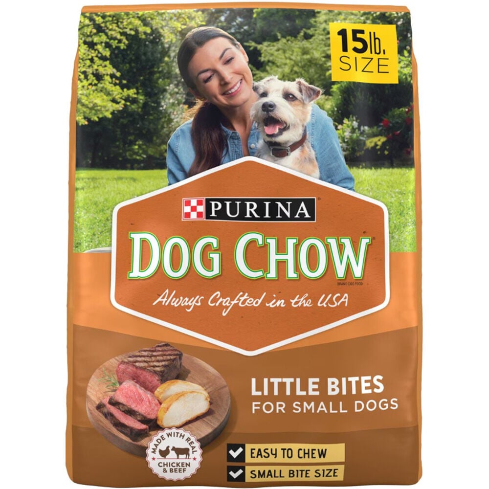 image of Dog Chow Dry Dog Food- Little Bites, 16.5 lb