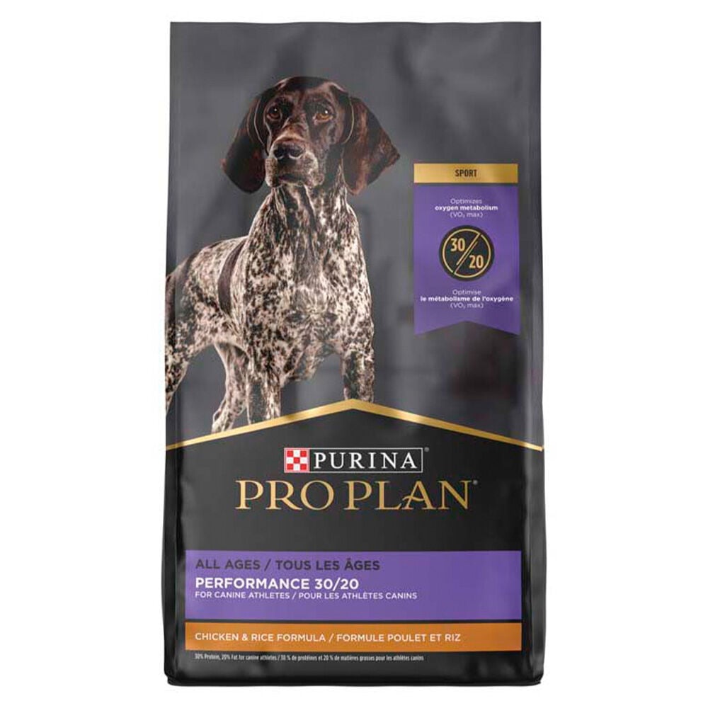 image of Pro Plan Performance 30/20 Chicken and Rice Dry Dog Food, 37 lb