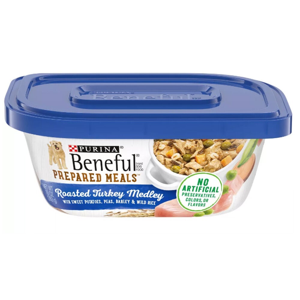 image of Beneful Wet Dog Food- Roasted Turkey Medley, 10 oz