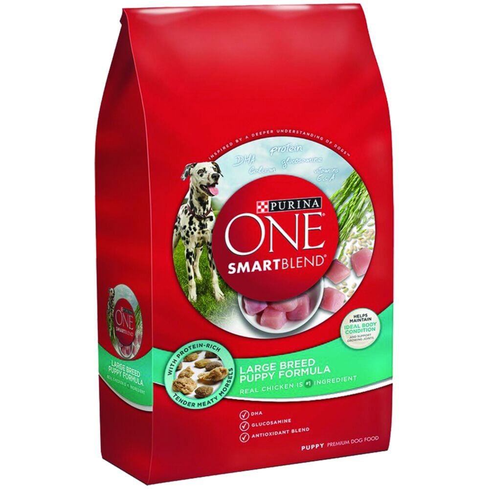 image of Purina One Dry Puppy Food- Large Breed, Chicken, 31.1 lb