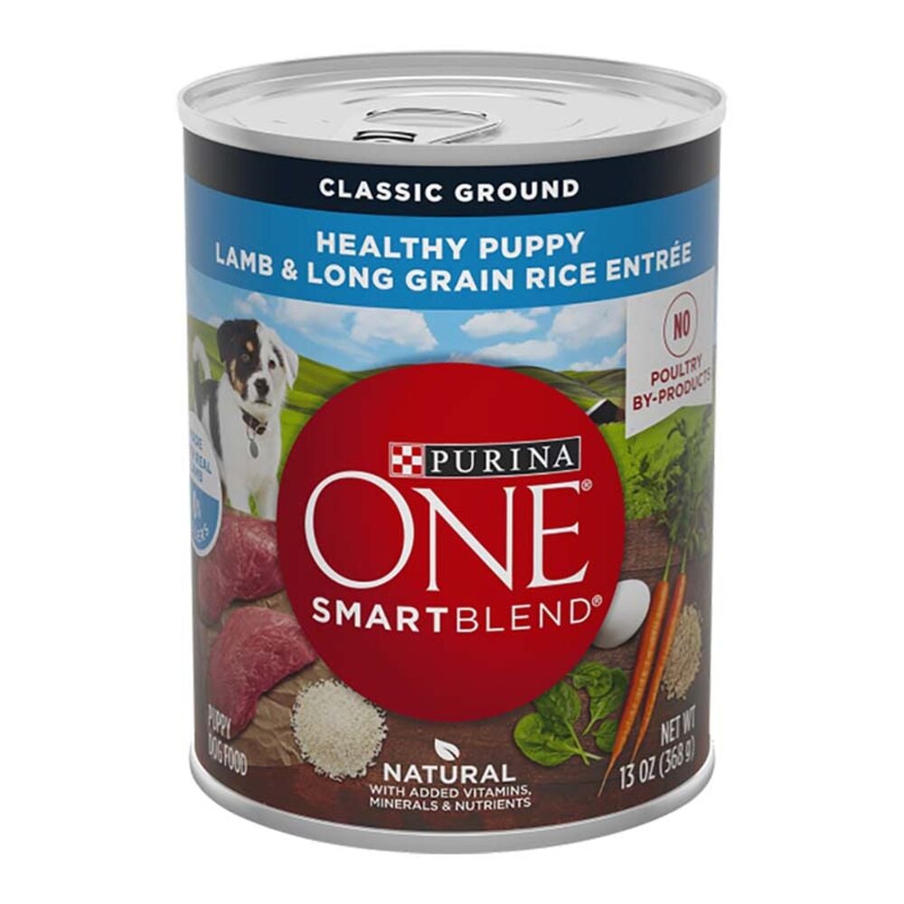 image of Purina One Wet Puppy Food- Lamb and Rice, 13 oz
