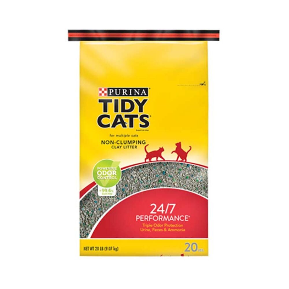 image of Tidy Cats Litter- Non Clumping, 24/7 Performance, 40 lb