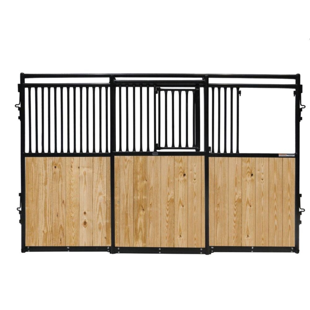 image of 12 ft Premier Stall Front Bar/Wood