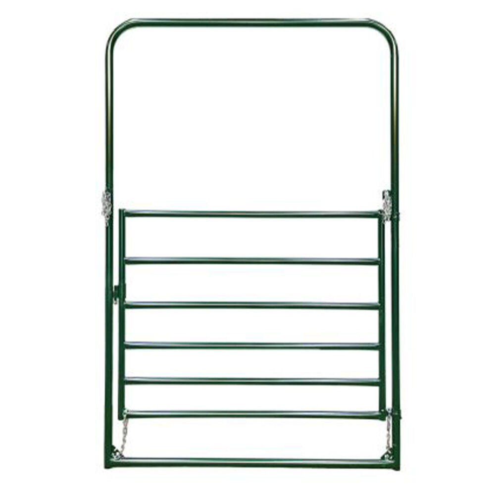 image of 6 ft x 9 ft Green Economy Bow Gate
