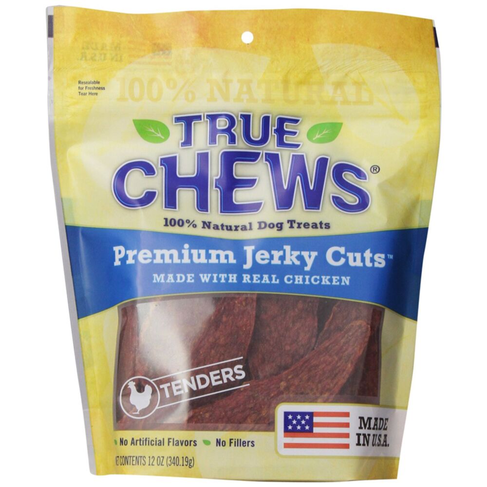 True Chews Real Chicken Jerky Dog Treats 12 oz Atwoods