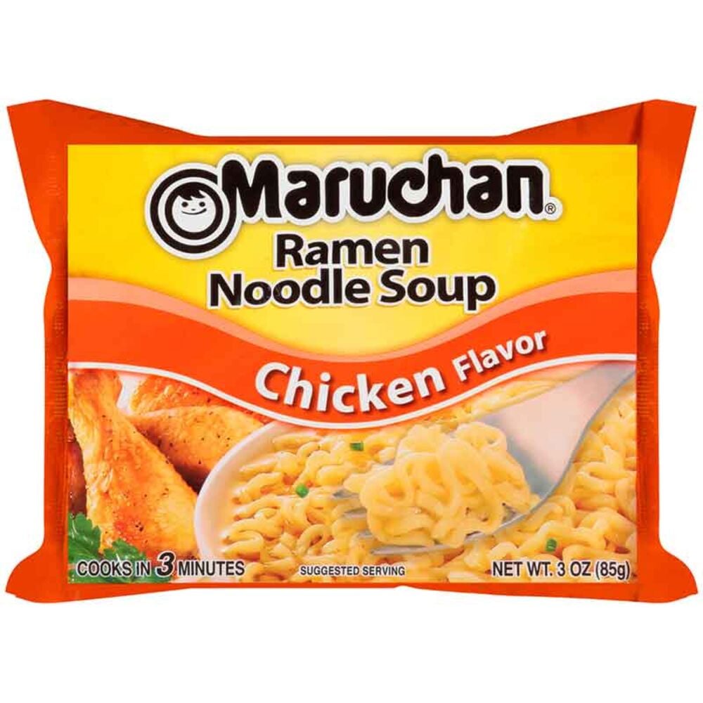 image of Chicken Flavor Ramen Noodle Soup, 3 oz