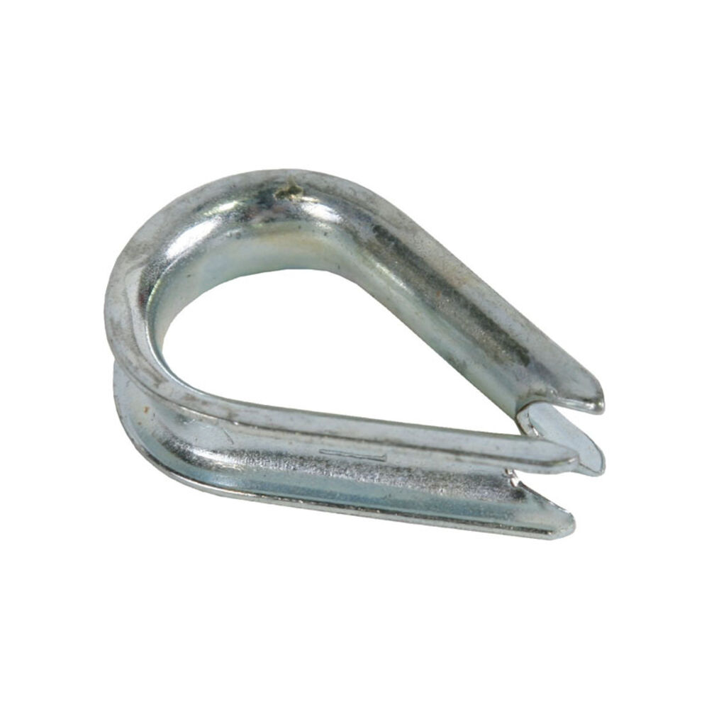 image of Inc Wire Rope Thimble, 5/16-Inch - Zinc Plated (2 Pack)