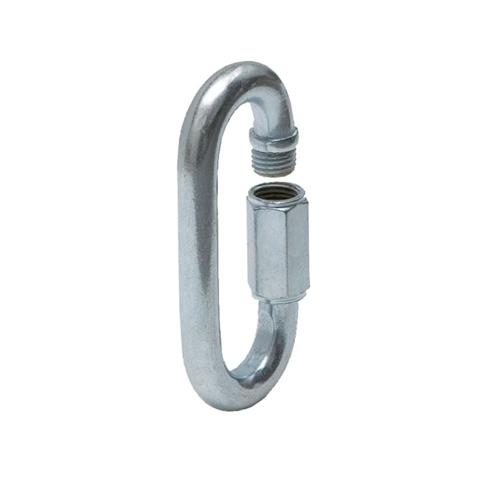 image of Quick Link, Size 1/8-Inch, Packed 3 Per Card, Zinc Plated