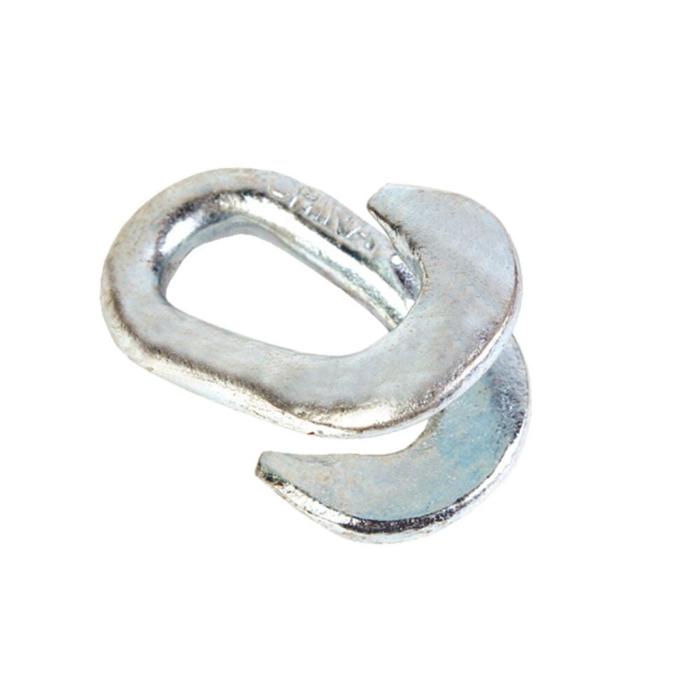 image of Zinc Plated Finish Lap Link, 1/4 in x 1 1/4 in