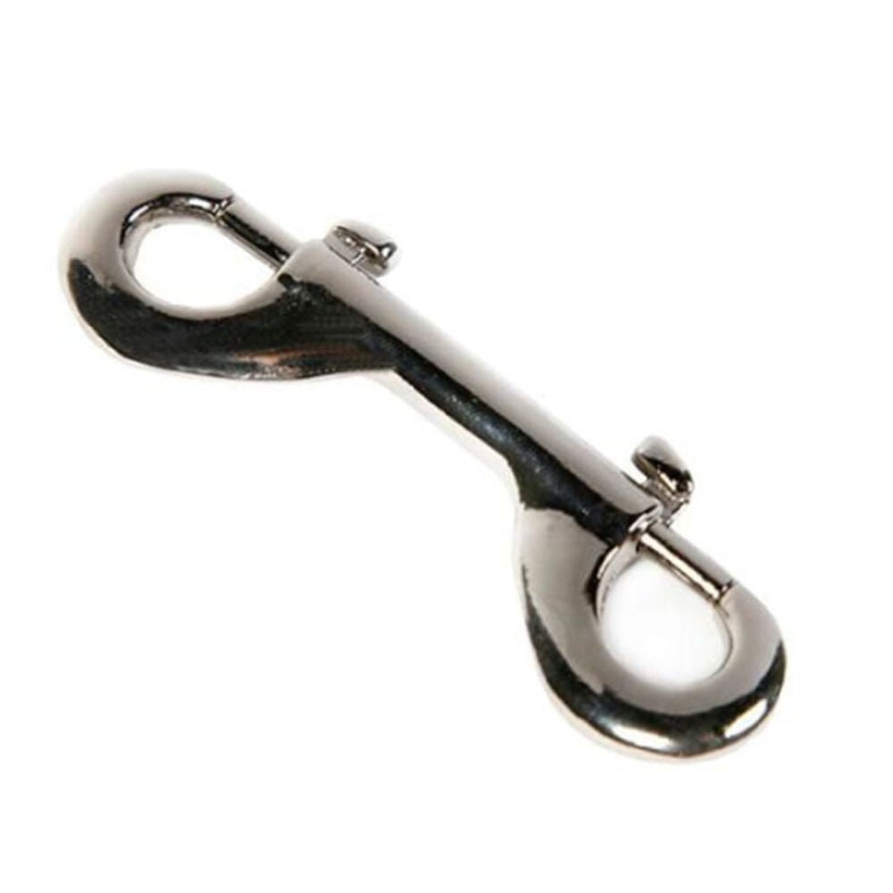 image of Double Ended Bolt Snap, 3-1/2-Inch - Nickel Plated