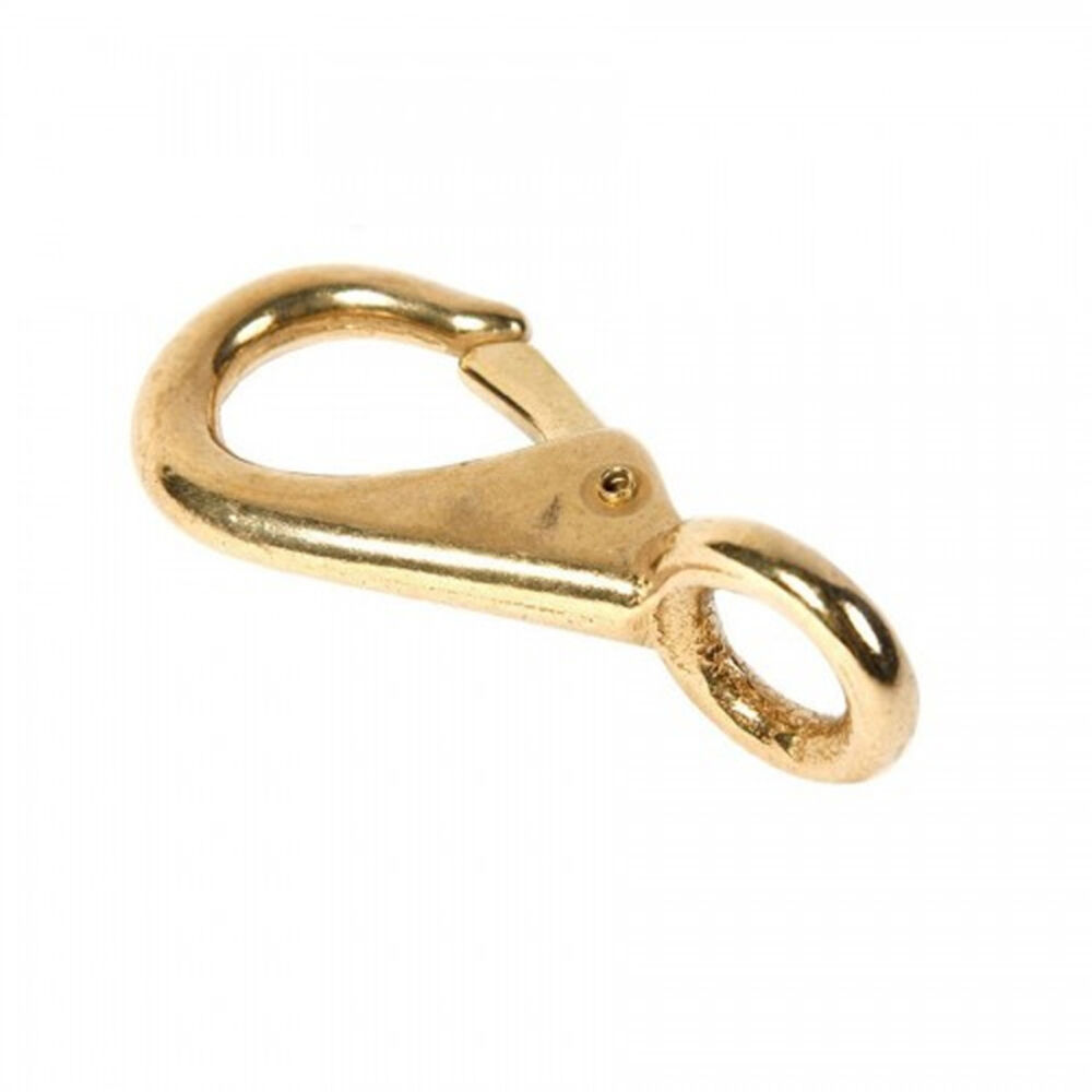 image of Swivel Round Eye Quick Snap, 4-1/2-Inch with 3/4-Inch Eye, Bronze Finish