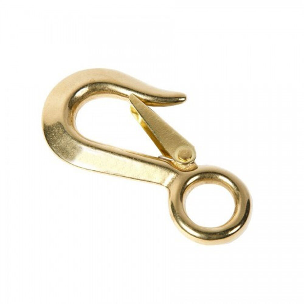 image of Snap Hook, Rigid Round Eye, 1-1/8-Inch