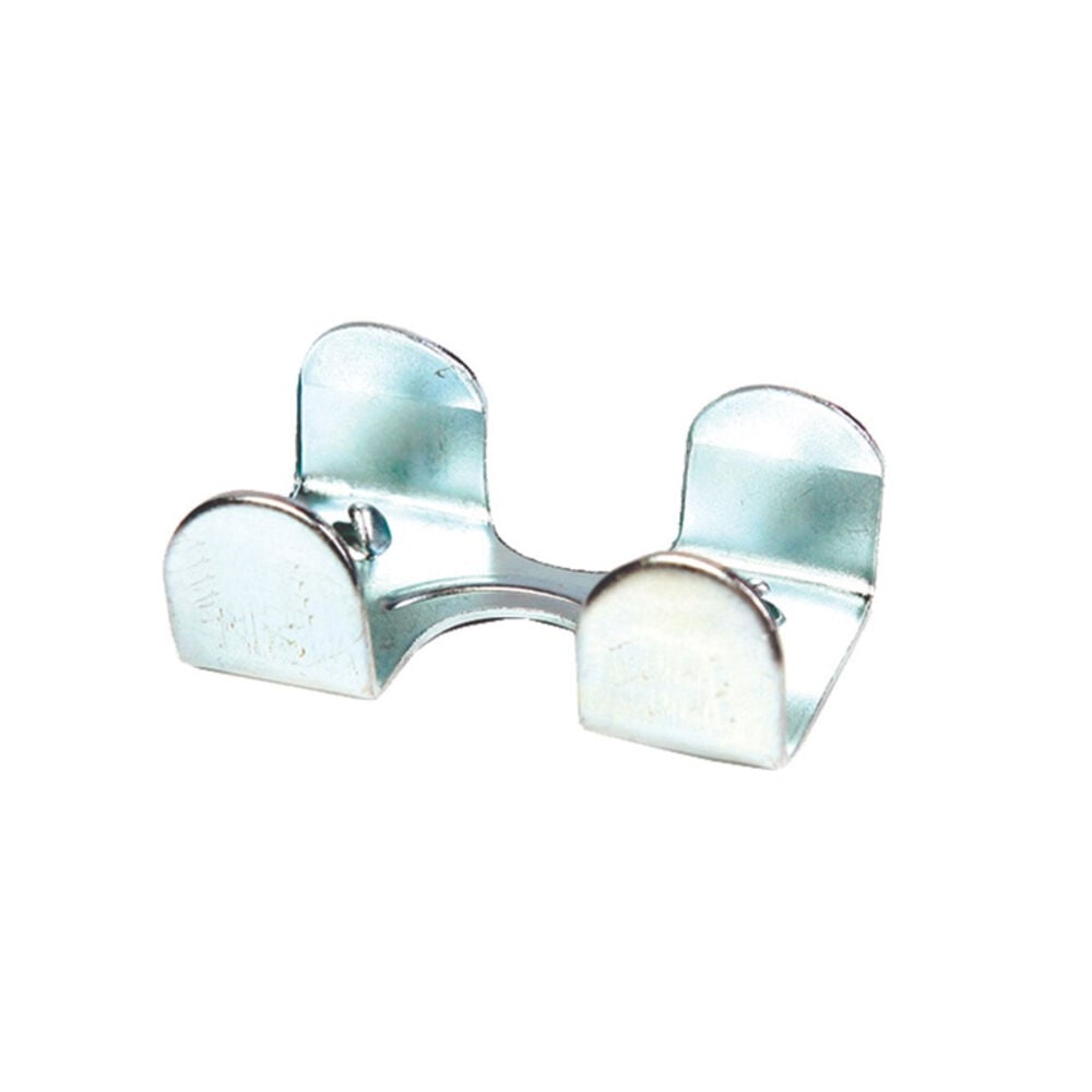 image of Zinc Finish Rope Clamp, 3/8 x 1/2 in, 2 Piece