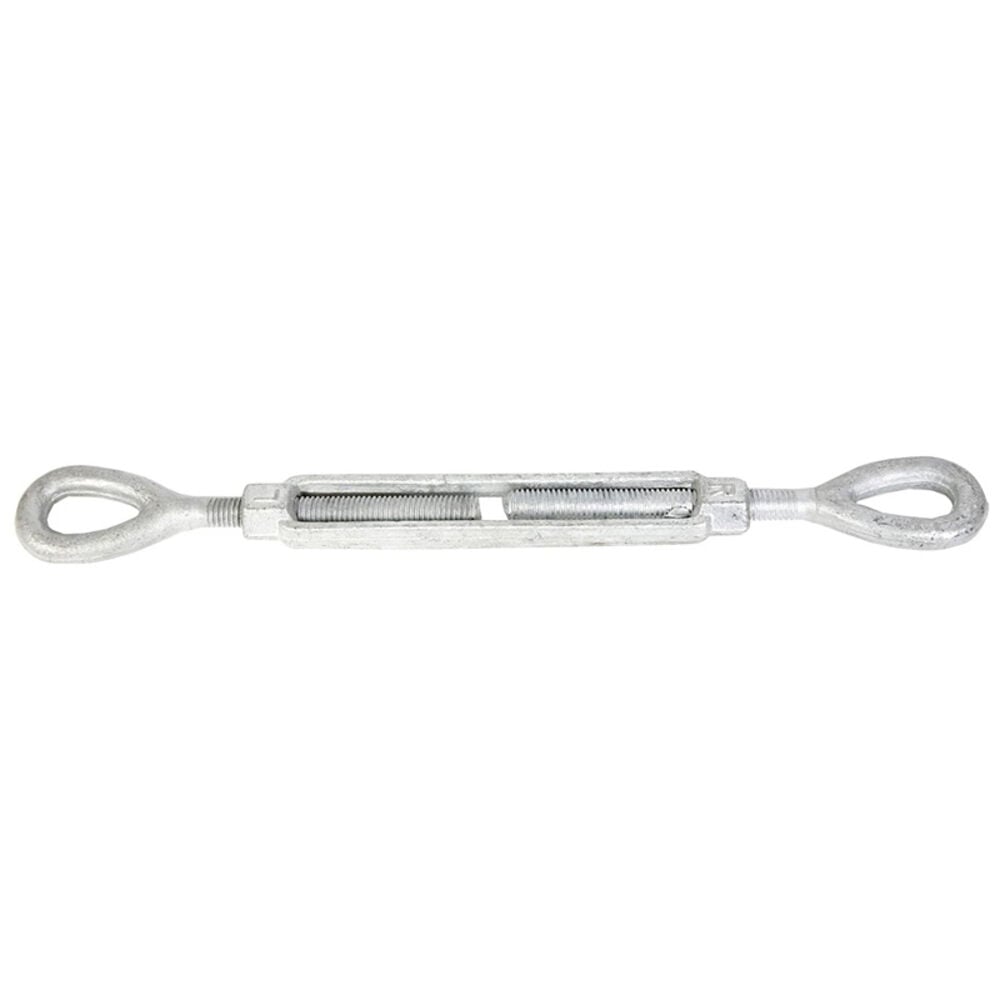 image of Forged Turnbuckle, 3/8-Inch by 6-Inch Eye and Eye, Galvanized