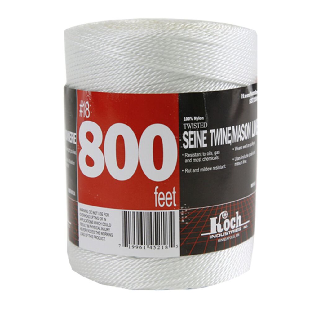image of Rope, Nylon, Seine White, 800 ft