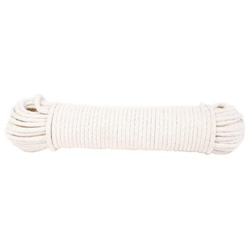 image of Rope, Cotton Poly Sash, 1/4 in x 100 ft