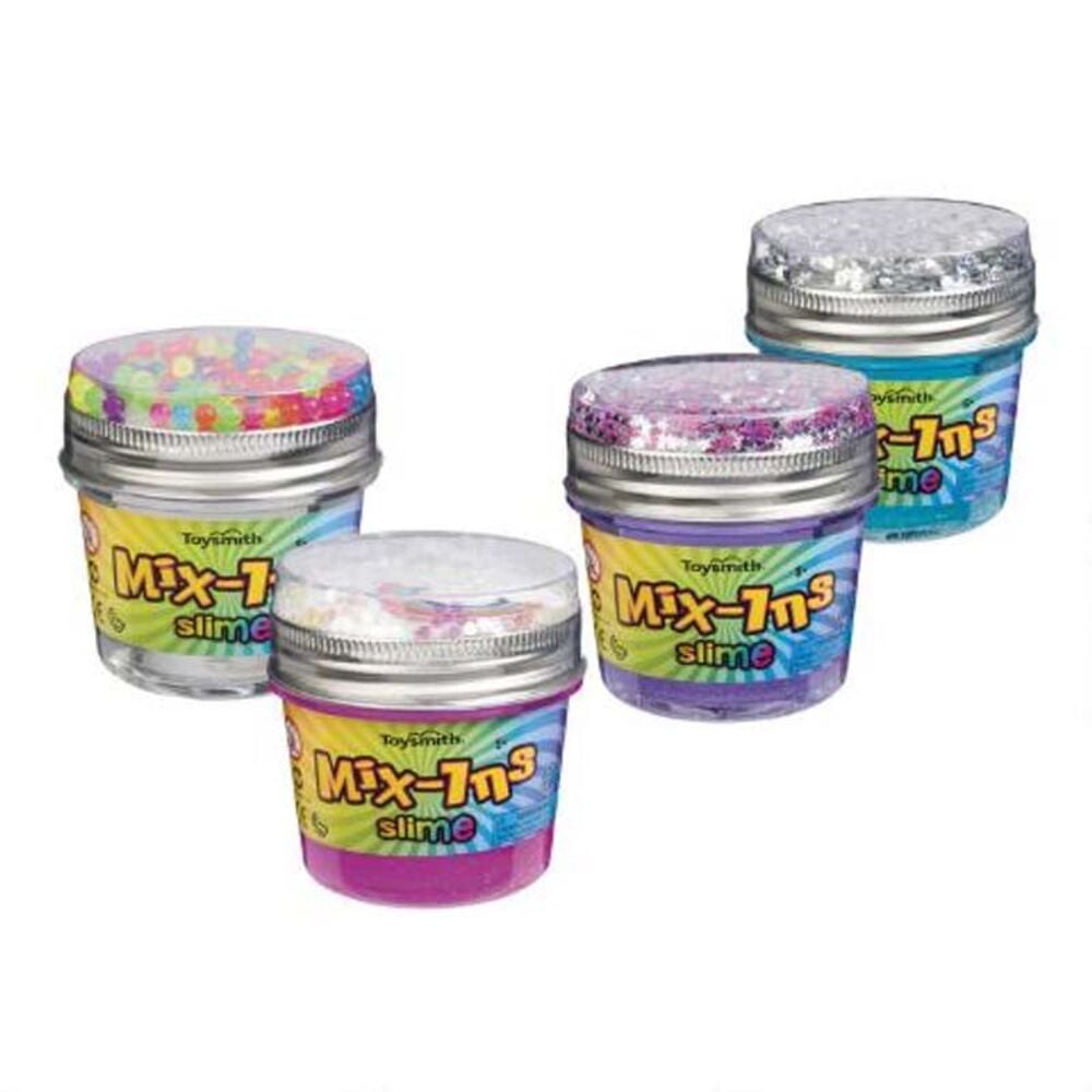 image of Mix-Ins Glitter Slime with Confetti, Color May Vary