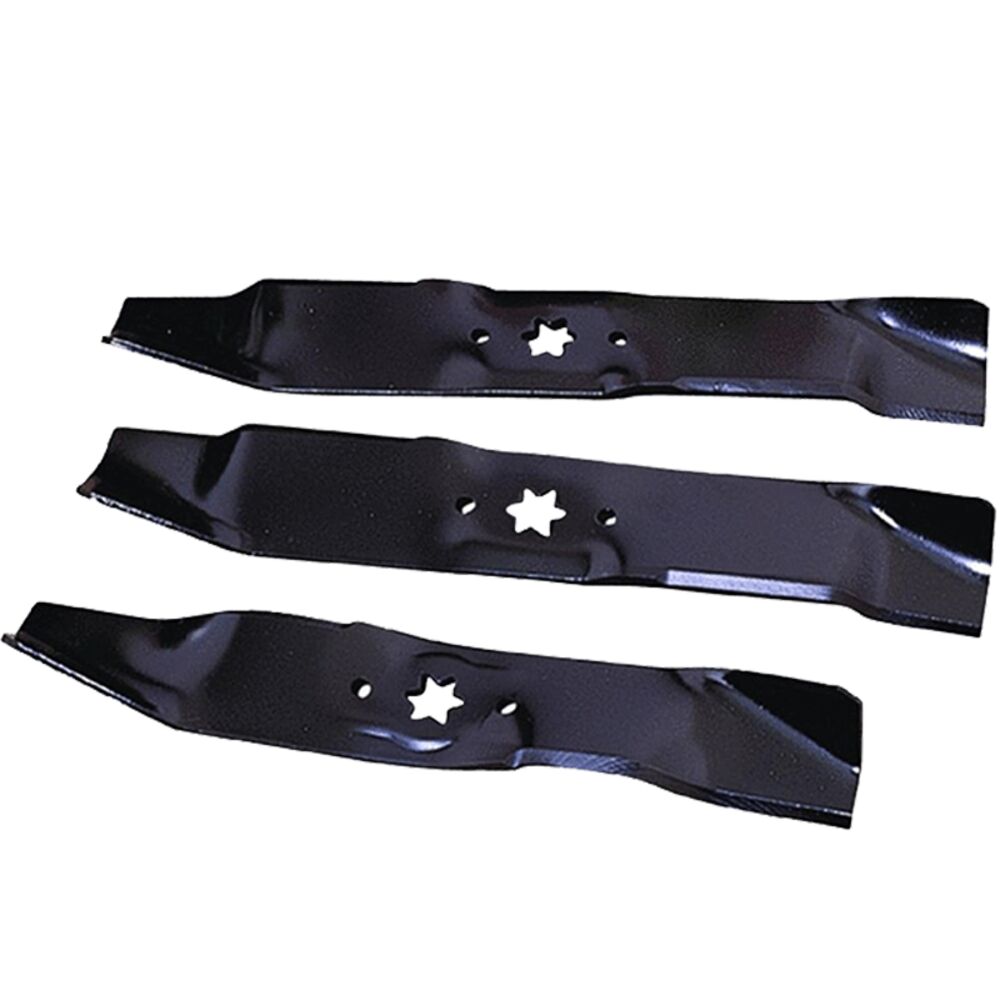 image of Mower Blade Set for Garden Tractors, 17 1/4 in, 3 blades