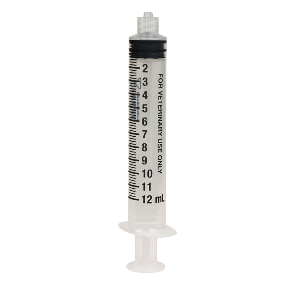 image of Disposable Syringe- Ideal Luer Lock, Soft Packed, 12 cc, 100 ct