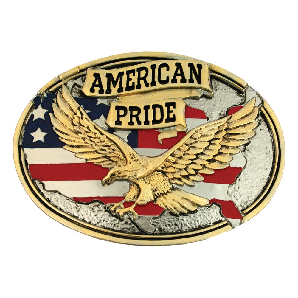 image of American Pride Attitude Belt Buckle