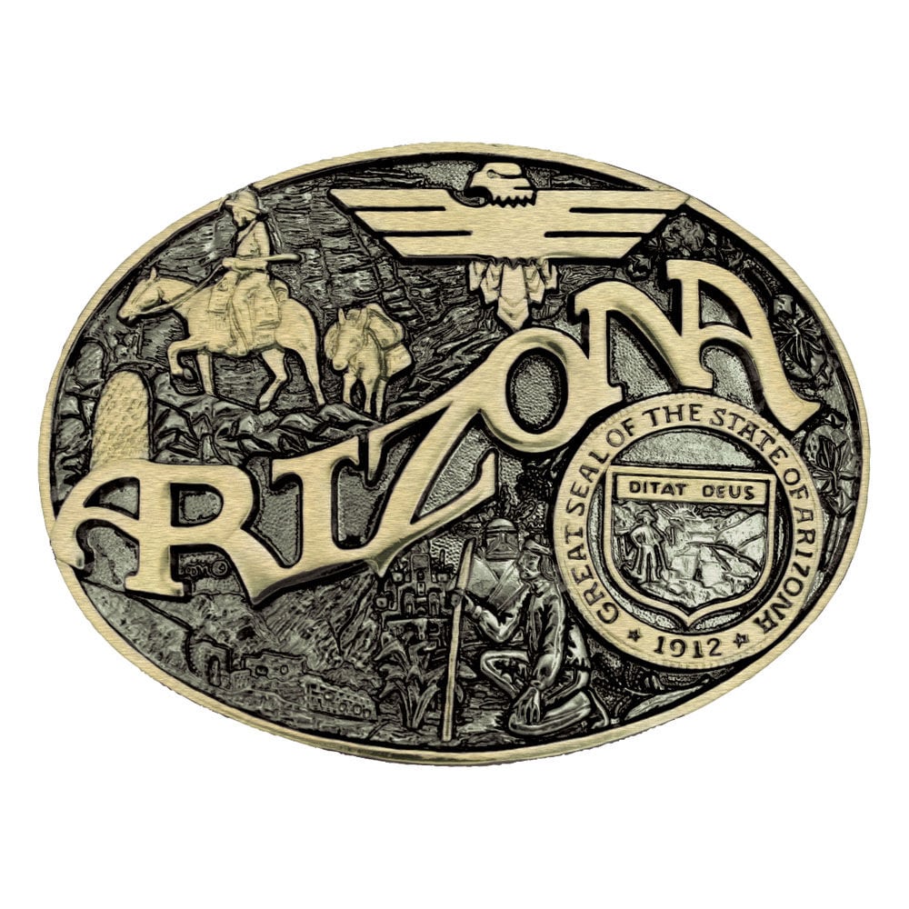 image of Arizona State Heritage Attitude Buckle