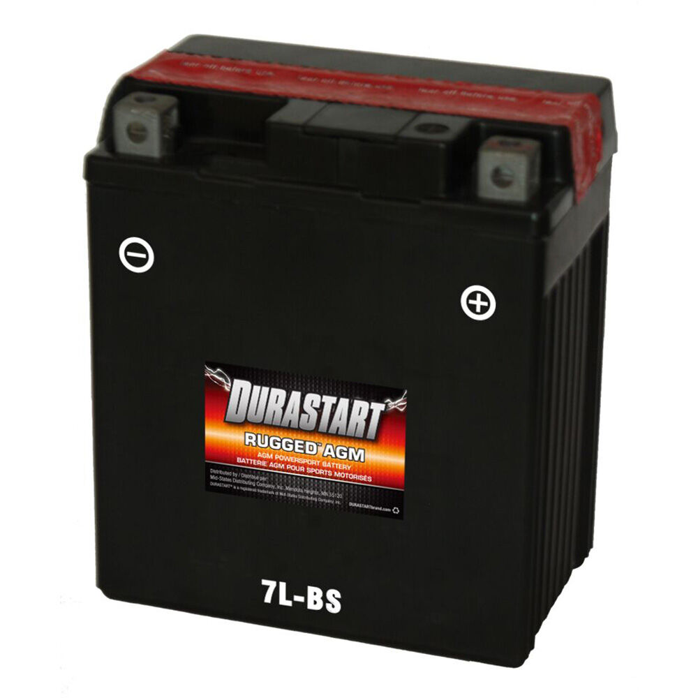 image of 12V Powersport Rugged UTV/Motorcycle Battery, 7L-BS