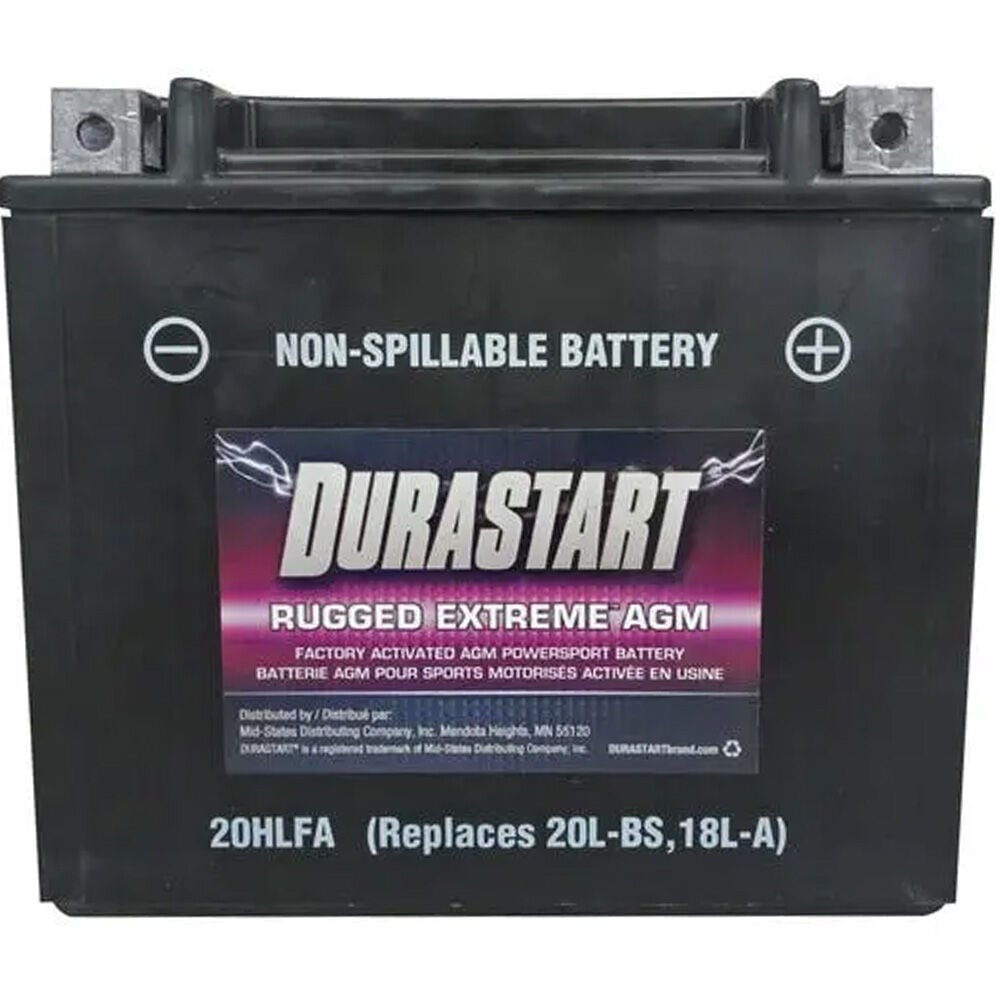 image of 12V Powersport Rugged UTV/Motorcycle Battery, 20HLFA