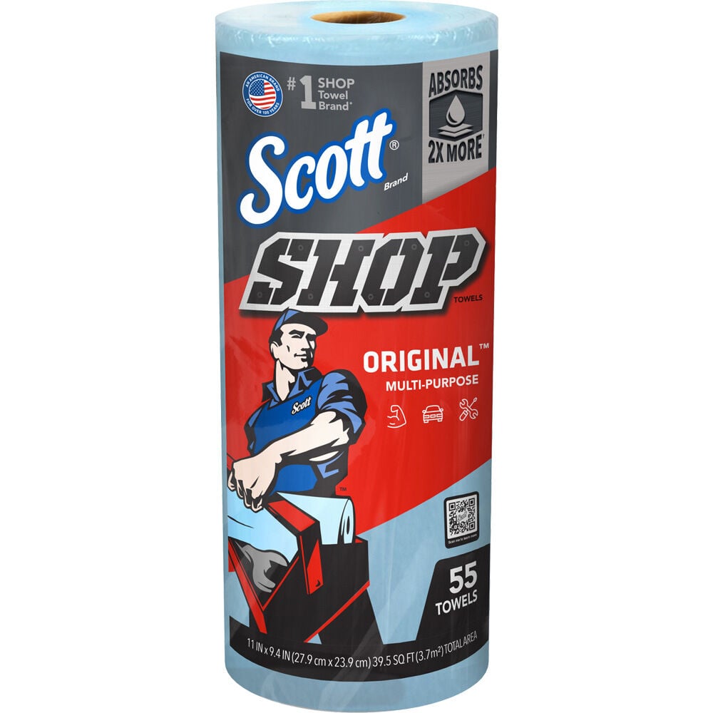 image of Single Roll Shop Towels