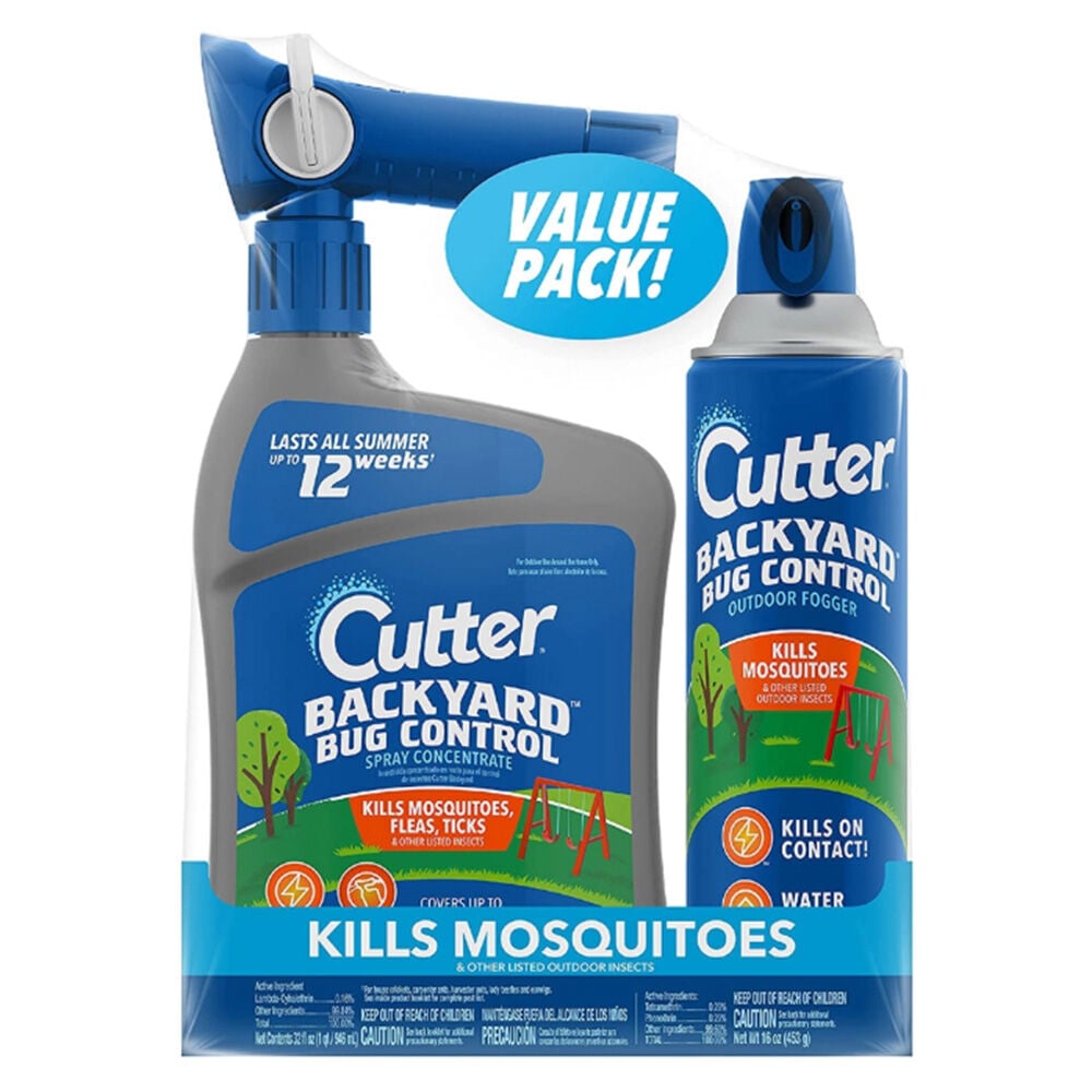 image of Backyard Bug Control Spray/Fogger Combo Pack