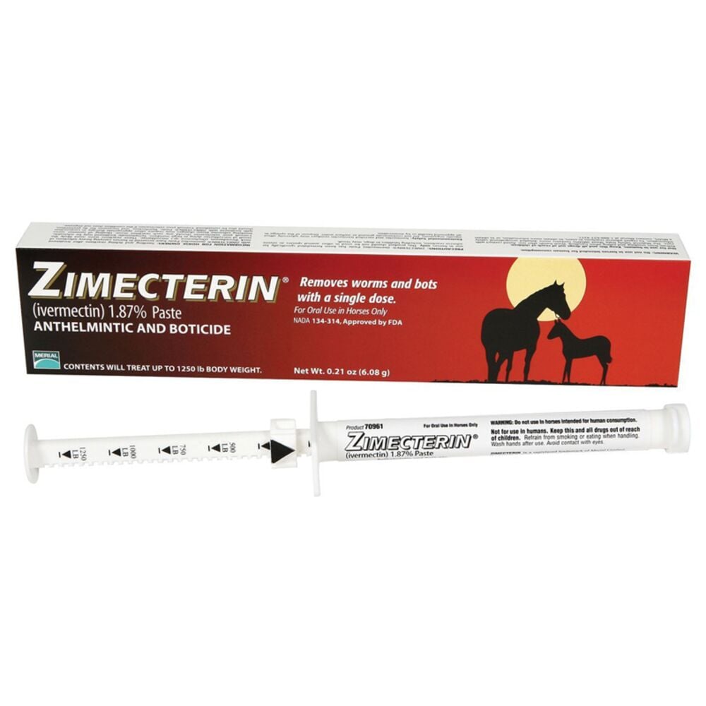 image of Limited Zimecterin Horse Wormer