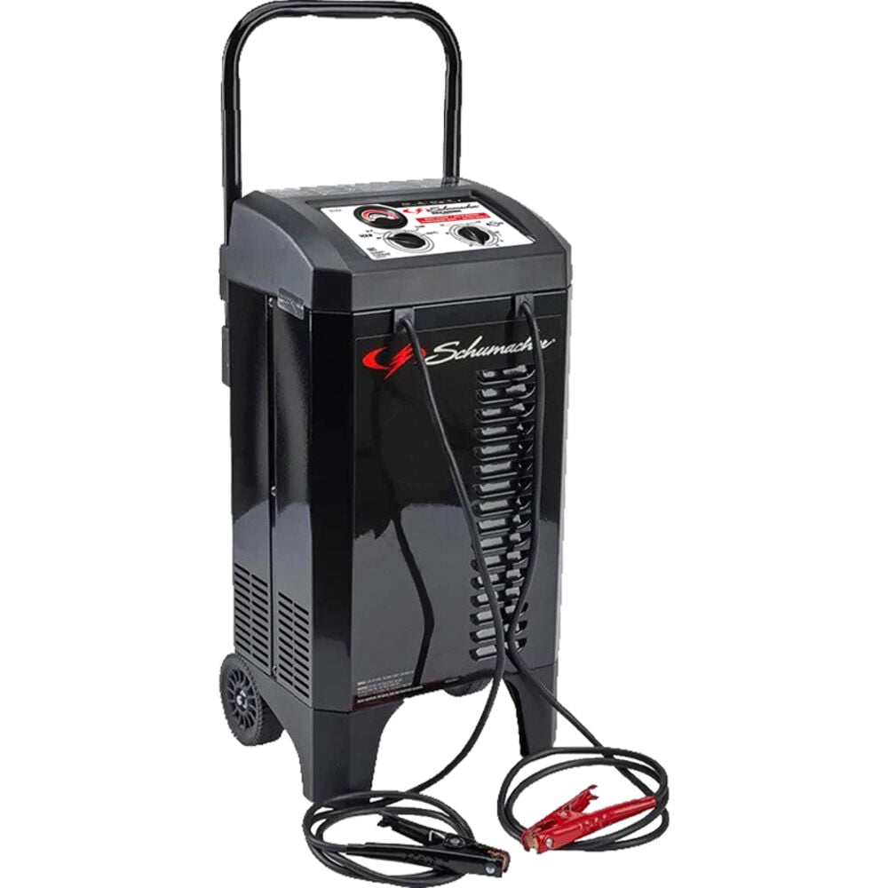 image of 12 Volt 150 Amp Wheeled Battery Charger & Engine Starter